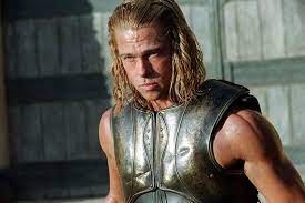 Produced by units in malta, mexico and britain's shepperton studios. Troja 2004 Brad Pitt Troy Brad Pitt Haarschnitt Brad Pitt