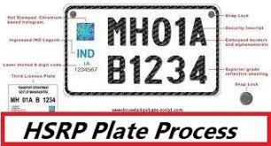 Hsrp Number Plate Colour Coded Sticker Registration Process Fine Deadline