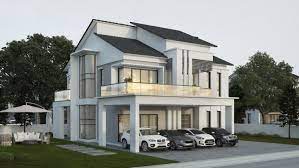 Structure detail of double storey house autocad dwg plan n design. 2 Storey Bungalow Airmas Group