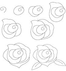1001 Modeles Et Conseils Pour Apprendre Comment Dessiner Une Rose Comment Dessiner Une Rose Dessin Rose Comment Dessiner