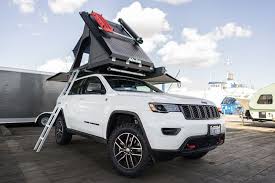 Turning A 2017 Jeep Grand Cherokee Trailhawk Into The Ultimate Adventure Mobile Adventure Ready Grand Cherokee Trailhawk Jeep Grand Cherokee Cherokee Trailhawk