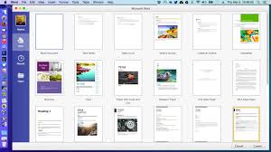 Microsoft word includes many templates for commonly used types of documents. Microsoft Releases Office For Mac 2016 Preview Download Now For Free