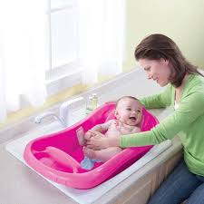 Newborns need a lot of sleep, but some babies prefer to keep their parents up at night. The First Years Sure Comfort Deluxe Newborn To Toddler Tub With Sling Babylist Store