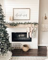 Neutralchristmas Christmas Decor Thebloomingnest Christmas Mantel Decorations Christmas Decorations Apartment Neutral Christmas Decor
