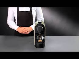 Delonghi coffee machine nespresso citiz manuale digitale uniscan. Nespresso U Directions For Use Youtube