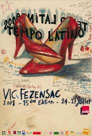 Festival Tempo Latino 2008 A Vic Fezensac Gers Office De Tourisme Affiche Festival Latino