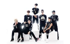 The bts logo features two black trapezoids standing on the shortest side. 45 Bts Wallpaper Hd On Wallpapersafari