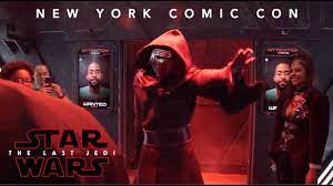 Star Wars The Last Jedi New York Comic Con Experience Star Wars Humor Star Wars Watch Star Wars