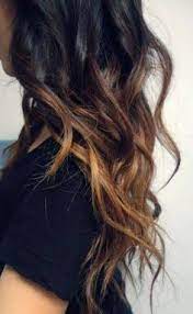 Dark Hair With Lighter Tips Ombre Hair Hair Color Dark Clip In Hair Extensions