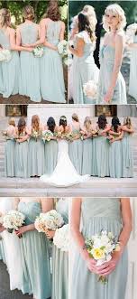 A Line Round Neck Floor Length Mint Chiffon Bridesmaid Dress With Pleats Sage Bridesmaid Dresses Summer Wedding Dress Bridesmaid Dress Colors