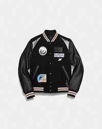 Black And White Varsity Jacket Mens Coach Space Varsity Jacket Varsity Jacket Varsity Jacket Men Varsity Jacket Outfit