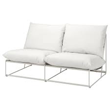 Werbung Affiliate Link Havsten 2er Sofa Drinnen Draussen Ohne Armlehnen Orange Beige Ikea Deutschland Sofa Fur Drin 2er Sofa Kissen Sofa Ikea Outdoor