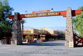 In a land where a place called dante's view looks out over a place called badwater, death valley is seemingly the last place. Furnace Creek Ranch In Death Valley California Legends Of America