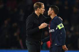 Interrogé sur son nouveau coach, thiago silva n'a pas été avare en compliments. Paris Saint Germain S Brazilian Defender Thiago Silva Is Thiago Silva Psg Paris Saint Germain