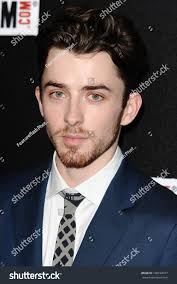 Matthew Beard Arriving Premiere Look Love Stock Photo 136104077