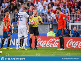 The spain men's national basketball team (spanish: Spain National Football Team Players Gerard Pique And Koke With Russia National Team Striker Artem Dzyuba Editorial Photography Image Of Match Artem 137816282
