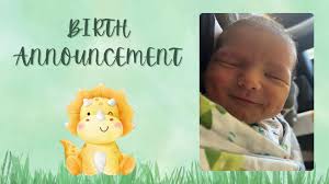 Birth Announcement
