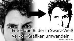 Belichtet pixum genau wie fotos in farbe in gewohnt hochwertiger qualität. Bilder Und Fotos In Schwarz Weiss Und Vektor Grafiken Umwandeln Vektorgrafiken Erstellen Youtube