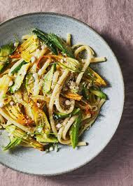 It can also be shredded in a cold or hot salad. Pasta With Squash Blossoms Zucchini Garlic Flowers Pasta Dishes Squash Blossom Recipe Food
