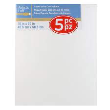 But without the extra framing costs. 5 Pack 16 X 20 Super Value Canvas By Artist S Loft Necessities Michaels