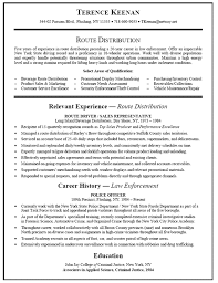 Truck Driver Resume Example