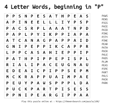Passion, plea, princess, pizzazz, playful, pleasant and more. Download Word Search On 4 Letter Words Beginning In P