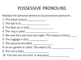 Basic English Ii U8 Possessive Pronouns Possessive Pronoun Possessive Adjectives Possessives