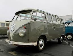 Image result for Medium Gray 1950 VW Bus