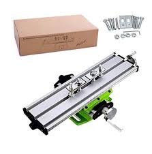 X Y Cross Slide Work Table Stage Mill Dremel 220 Drill Press Machine Workstation Mysweety Milling Machine Work Table Drill Press