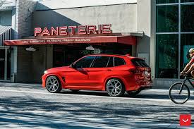 Bmw x3 m competition red. Bmw X3m Competition Hybrid Forged Series Hf 5 Vossen Wheels