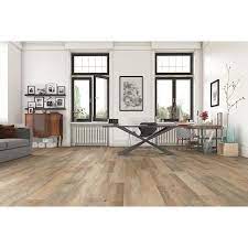 Allen Roth Urbanite Oak 7 55 In W X 50 62 In L Water Resistant Embossed Wood Plank Laminate Flooring 23 92 Sq Ft Lowes Com In 2021 Laminate Flooring Wood Planks Oak Laminate Flooring
