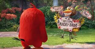 Birds Of A Feather Movie Trailer The Feathers Fly In The First Angry Birds Movie Trailer Angry Birds Angry Birds Movie Bird Wallpaper