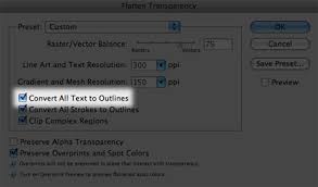 Linked images or embedded images. Convert Pdf To Outline In Illustrator Prepressstuff