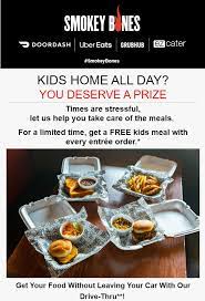 Smokey Bones Free Kids Meals Smokey Bones Bbq Restaurant