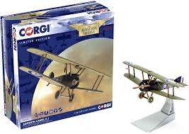 Were used for night defence duties; Corgi Diecast Sopwith Camel F1 B6313 Major William George Billy Barker 1 48 Wwi Raf Military Aircraft Display Model Aa38108 Vehicles Trains Remote Control Amazon Canada