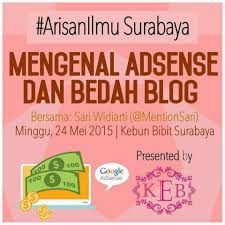Selama ini bapak sudah tak seperti dulu. Arisan Ilmu Surabaya Di Kebun Bibit Anisa Ae