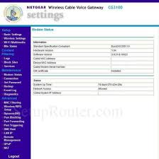 Setup Wifi On The Netgear Cg3100