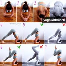 Headstand Tutorial Headstand Yoga Easy Yoga Workouts Bikram Yoga