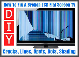 Shop for 60 inch smart tv online at target. How To Fix A Broken Flat Screen Lcd Led Tv With Lines Or Cracks