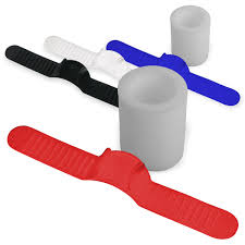 Silicone cushion strap on