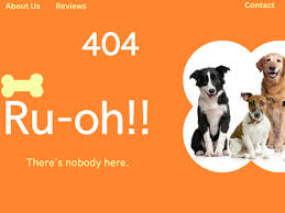 Image result for 404 error dog/url?q=https://dribbble.com/shots/20376621-Design-a-404-page-for-a-dog-walking-app-or-website
