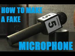 How To Build A Prop Microphone Youtube Microphone Craft Hollywood Party Theme Party Props
