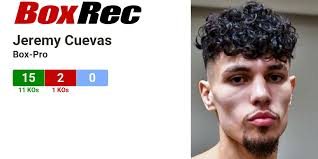 BoxRec: Jeremy Cuevas