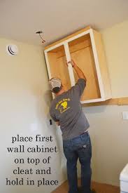Installing Kitchen Cabinets Momplex Vanilla Kitchen Ana White Diy Projects Installing Kitchen Cabinets Building Kitchen Cabinets Hanging Kitchen Cabinets