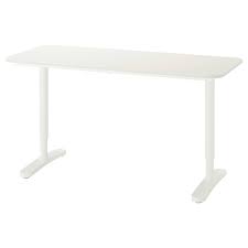 Ikea udden double work table stainless steel freestanding kitchen via luxuryroomdecor.com. Bekant Desk White Ikea