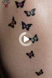 Je Veux Que Ces Petits Gars De Papillon Mignon Ajoute Autour De Mon Reve Grand Tatouage Small Butterfly Tattoo Big Tattoo Butterfly Tattoo