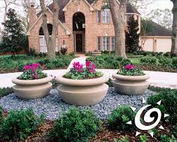 Sandstone Planters Pots Unusual Styles 5 Colors Ships Nationwide American Made Beautiful Planters Concrete Garden Garden Spheres