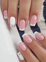 The Beautiful French Tip Nails Designs Are So Perfect For 2018 Hope They Can Inspire You And Read The Ar Square Nail Designs Elegant Nails French Tip Nail Art