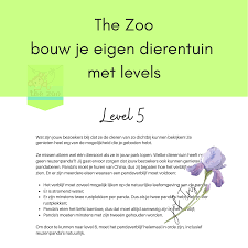 The Zoo - ontwerp je eigen dierentuin - Voor de Leerkracht