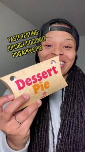 Jollibee has a new Coconut Pineapple Pie’ I tried it and listen, they can  do no wrong when it comes to pies lol #jollibee #tastetest #eatingshow